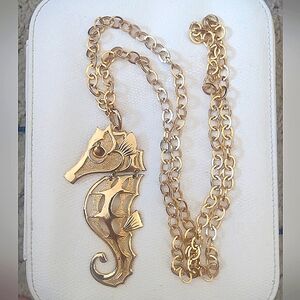 RARE! ALAN SEAHORSE NECKLACE!